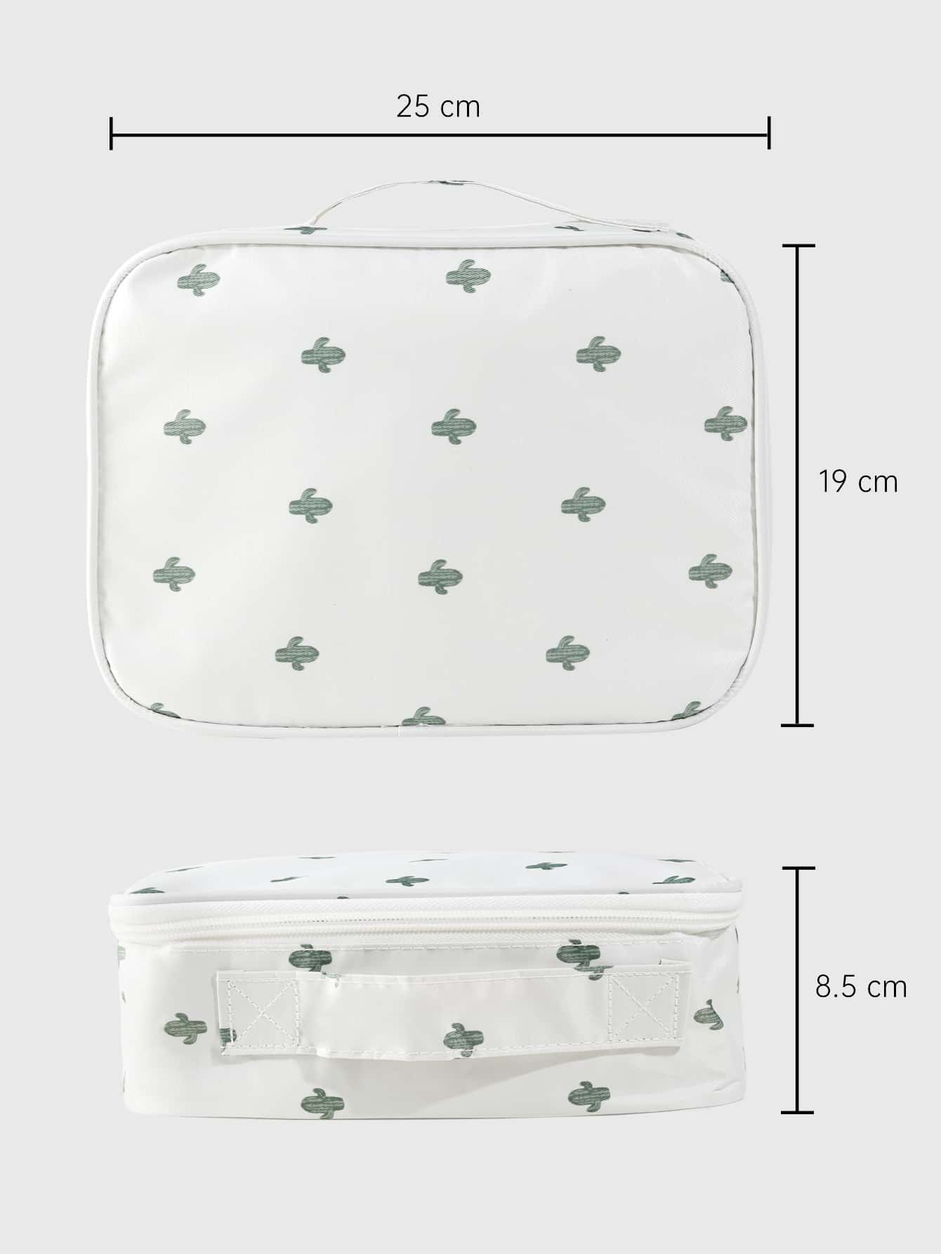 1 Pcs Cactus Print Waterproof  - Beauty Makeup Case ulasan dan harga