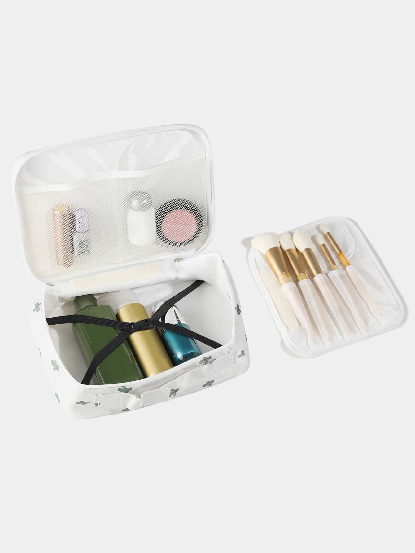 1 Pcs Cactus Print Waterproof  - Beauty Makeup Case ulasan dan harga