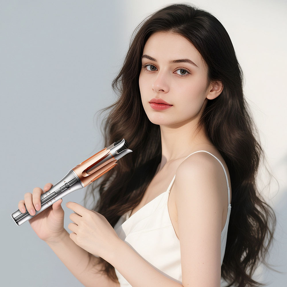 Automatic Curling Iron Large C - Hair Curling Wand ulasan dan harga