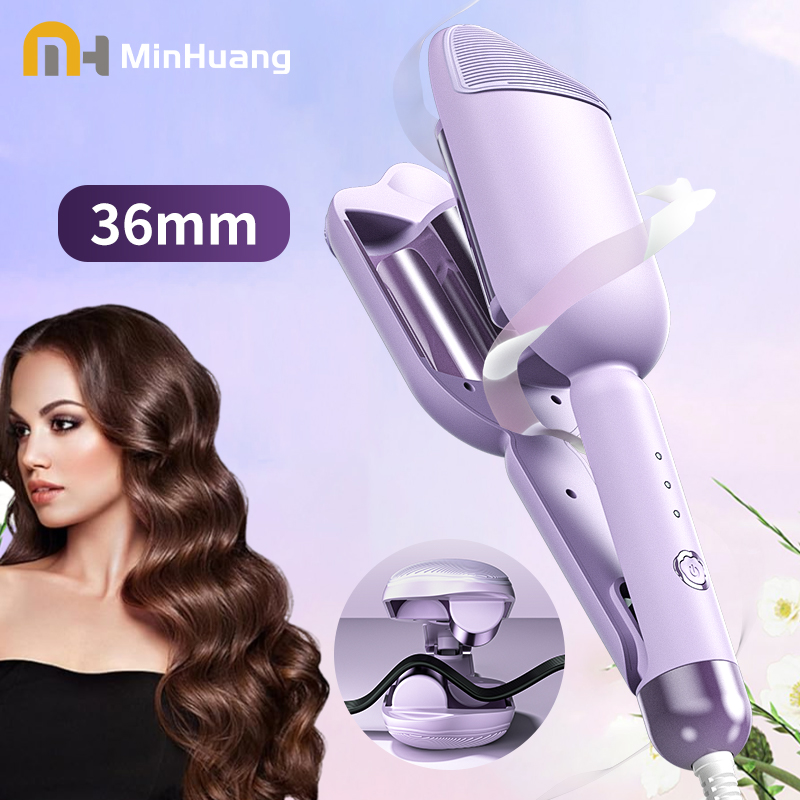 Electric Hair Curler 36mm Larg - Hair Curling Wand ulasan dan harga