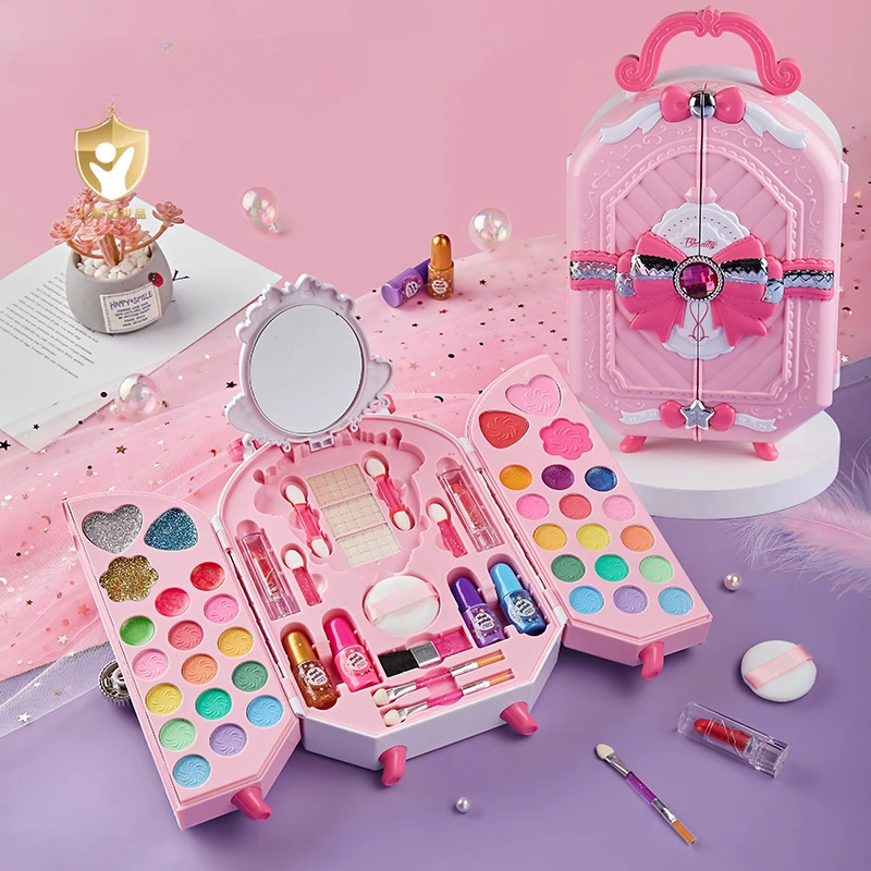 Safe Cosmetic Toy for Girl Pri - Beauty Makeup Gift Sets ulasan dan harga