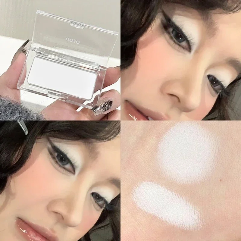 Long-Lasting Matte White Highl - Highlighter Bronzer Palette ulasan dan harga