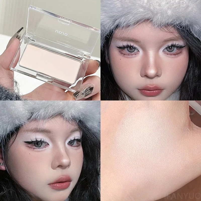 Long-Lasting Matte White Highl - Highlighter Bronzer Palette ulasan dan harga