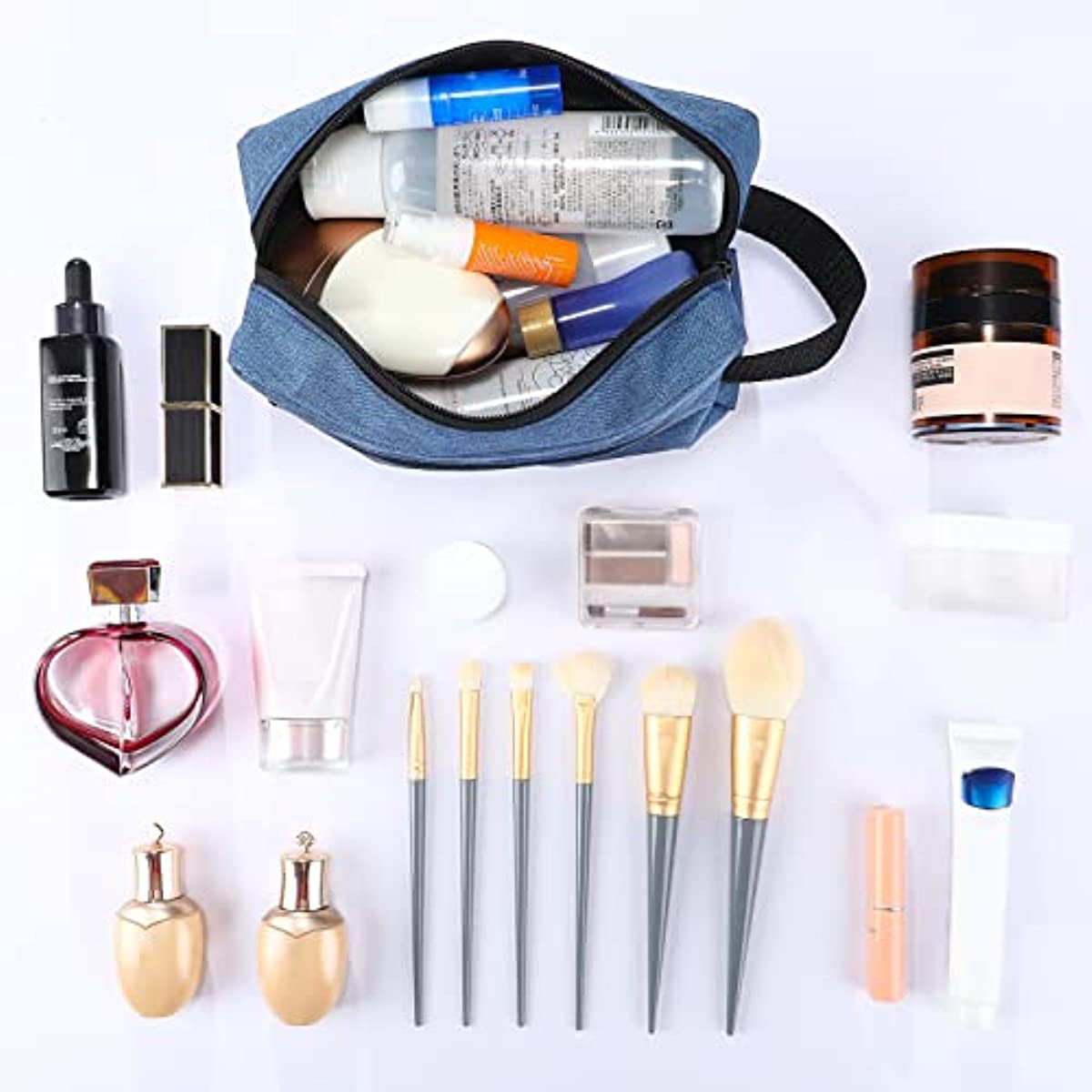 Travel Mens Toiletry Bag Women - Makeup Beauty Necessaire ulasan dan harga