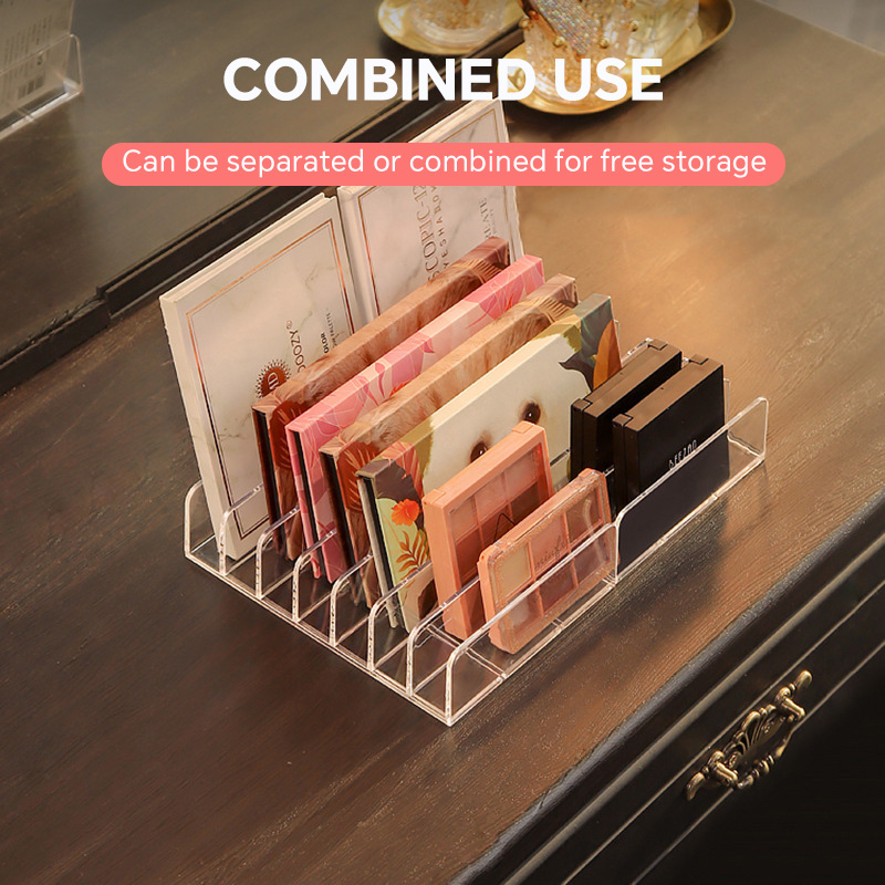 7 Grids Acrylic Table Cosmetic - Beauty Makeup Case ulasan dan harga