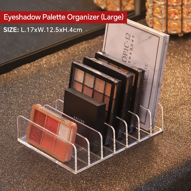 7 Grids Acrylic Table Cosmetic - Beauty Makeup Case ulasan dan harga