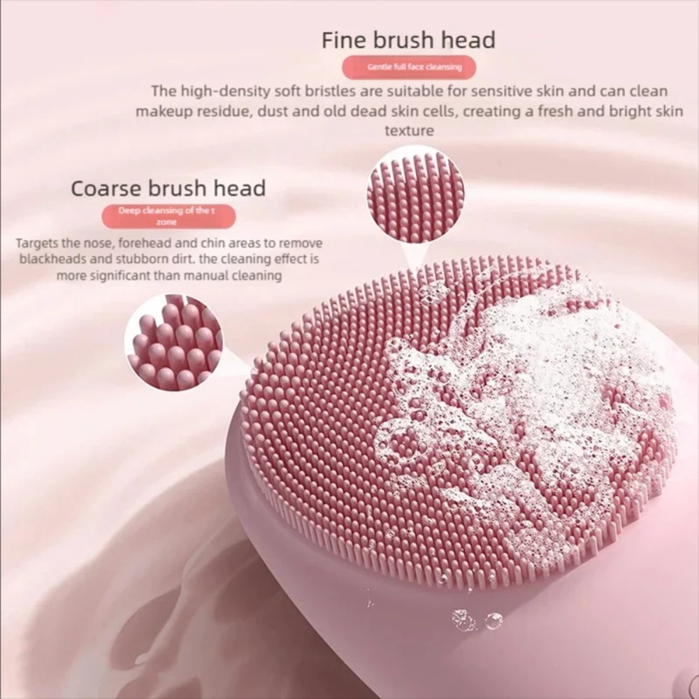 Electric 7 in1 Silicone Blackh - Electric Face Cleanser Brush ulasan dan harga