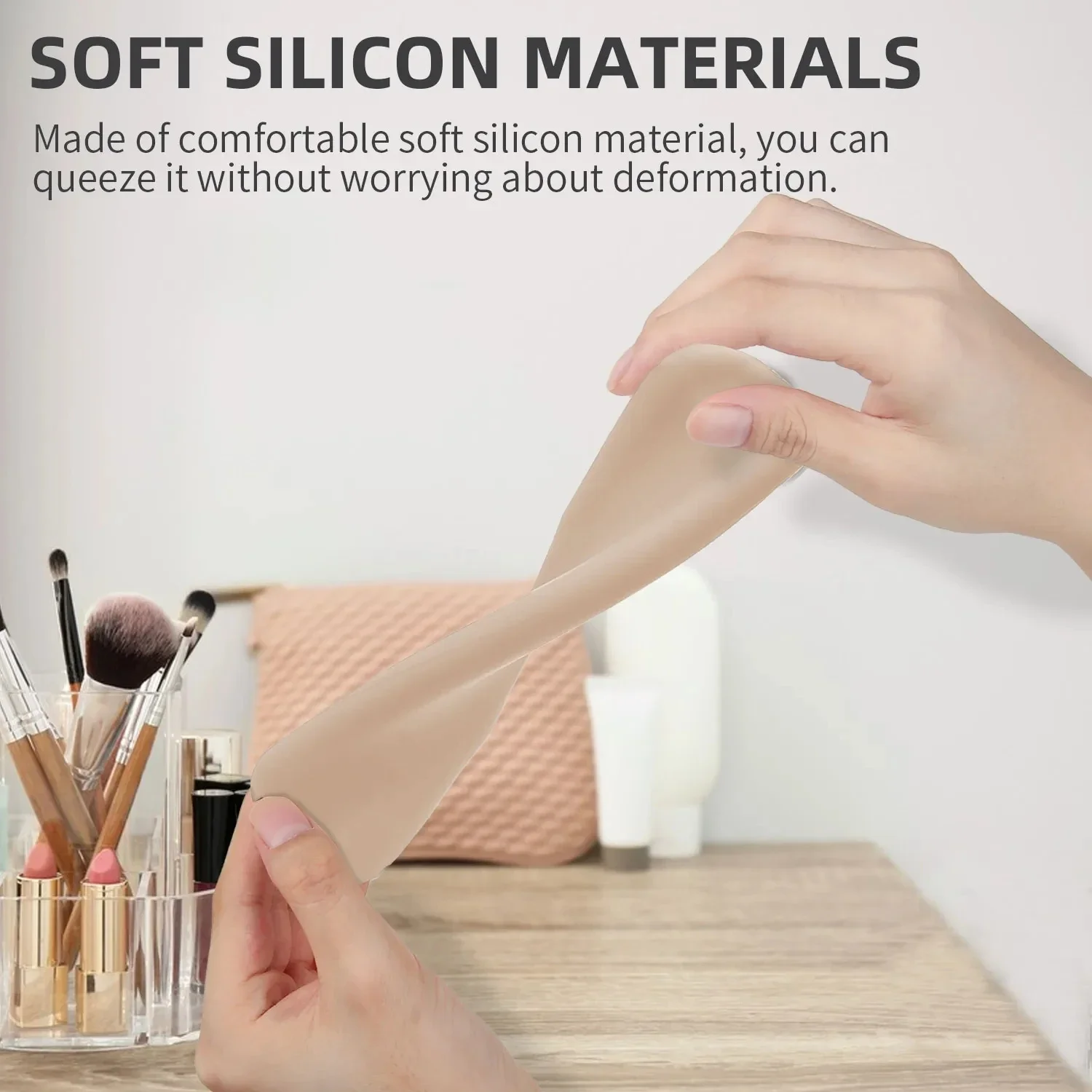 Travel Makeup Brush Holder Sil - Beauty Makeup Case ulasan dan harga