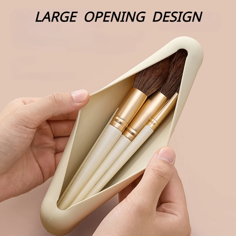 Travel Makeup Brush Holder Sil - Beauty Makeup Case ulasan dan harga