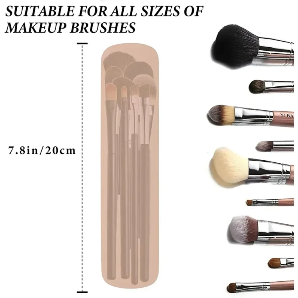 Travel Makeup Brush Holder Sil - Beauty Makeup Case ulasan dan harga