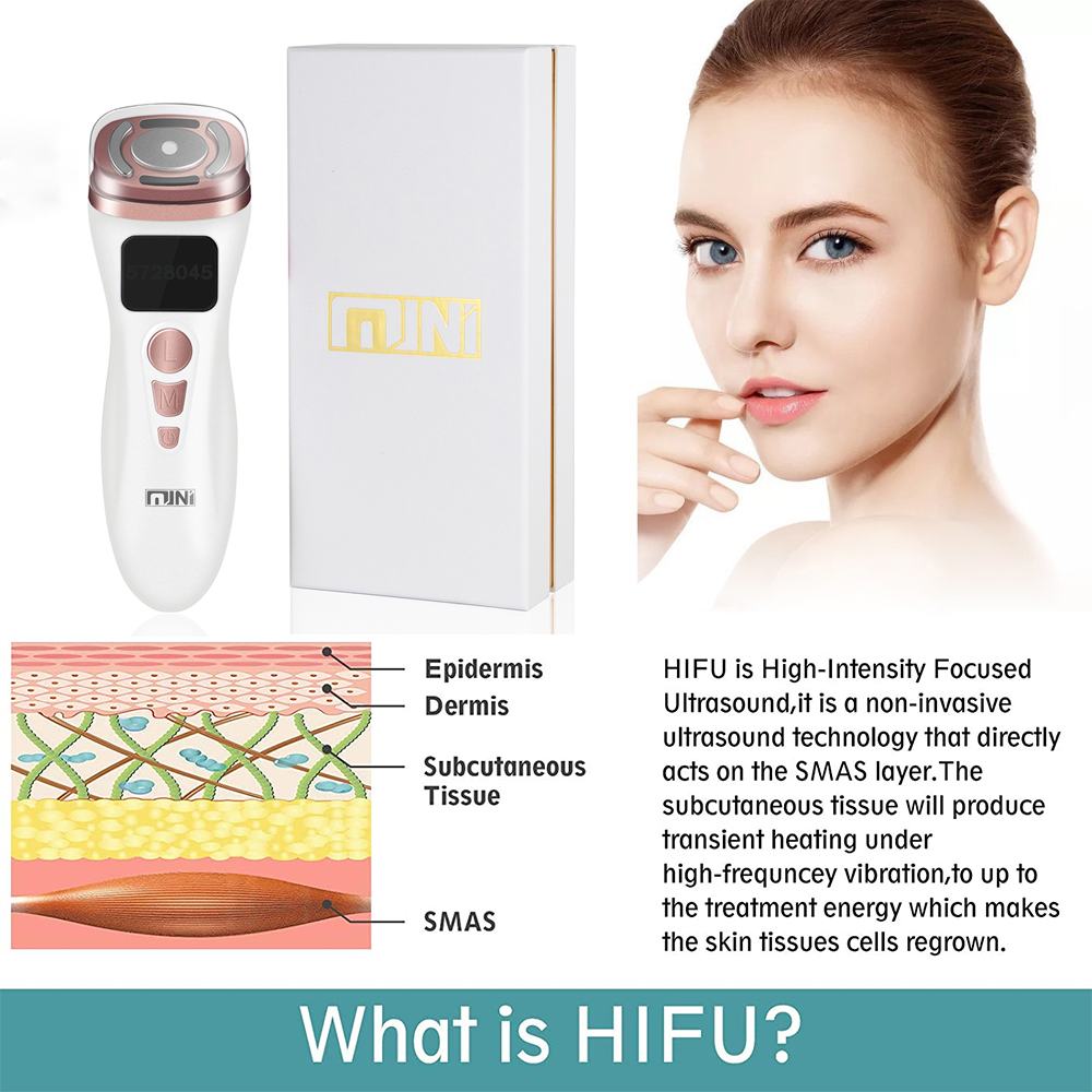 MINI Hifu 2.0 Machine Ultrasou - Electric Face Cleanser Brush ulasan dan harga