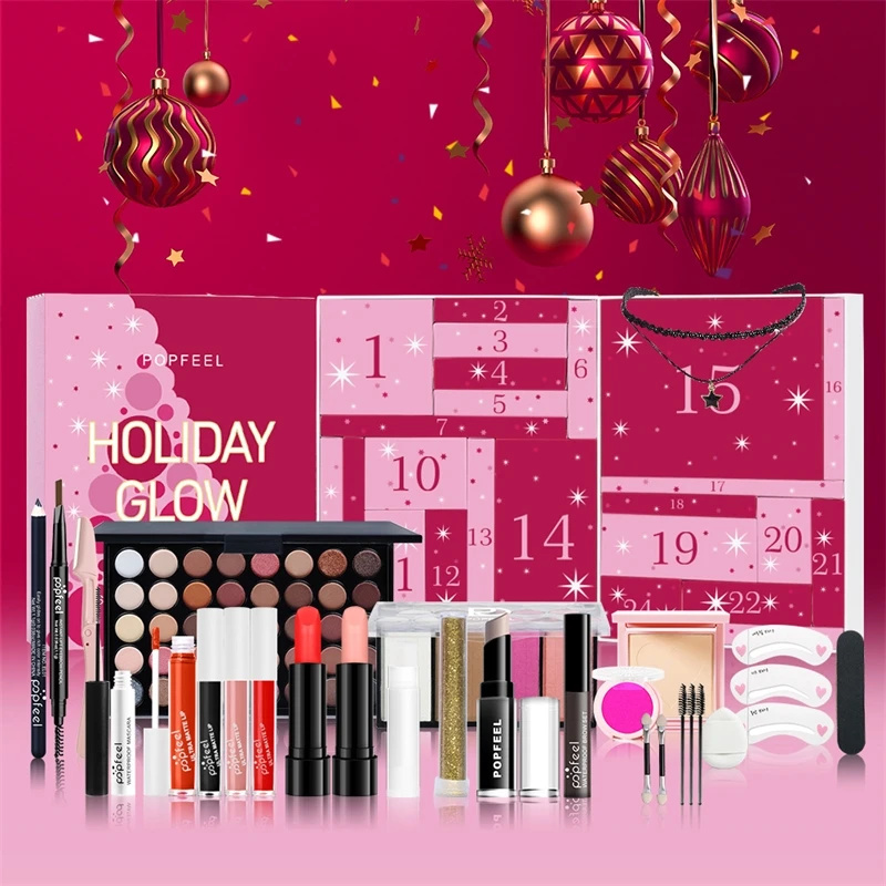 Christmas Countdown Makeup Set - Beauty Makeup Gift Sets ulasan dan harga