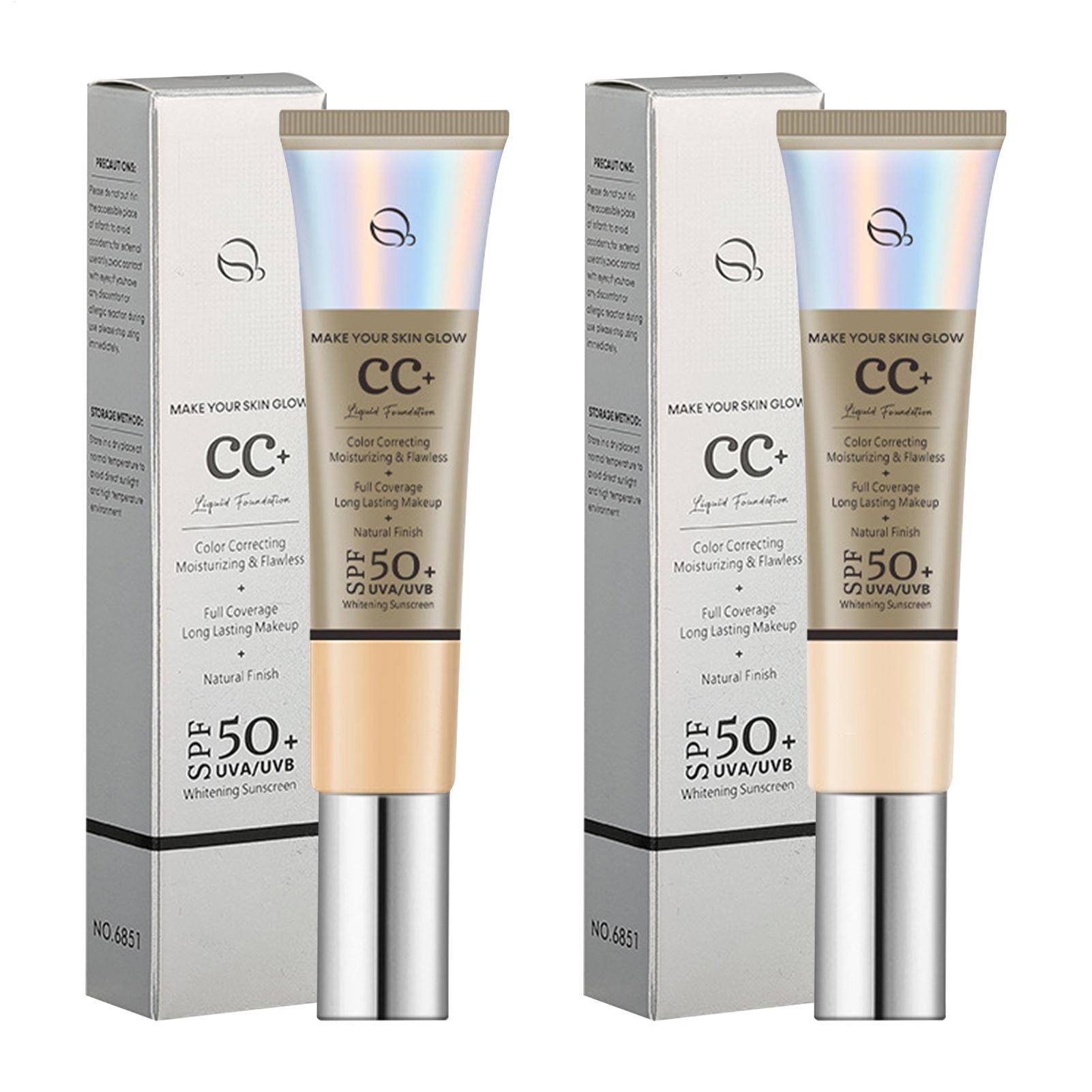CC Cream Foundation SPF 50 Sun - Beauty Makeup Foundation ulasan dan harga