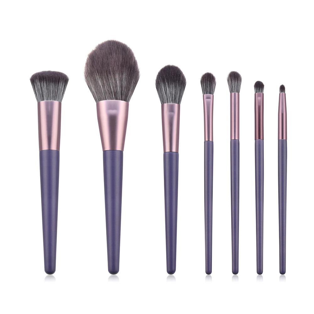 7Pcs makeup brushes Christmas  - Beauty Makeup Gift Sets ulasan dan harga