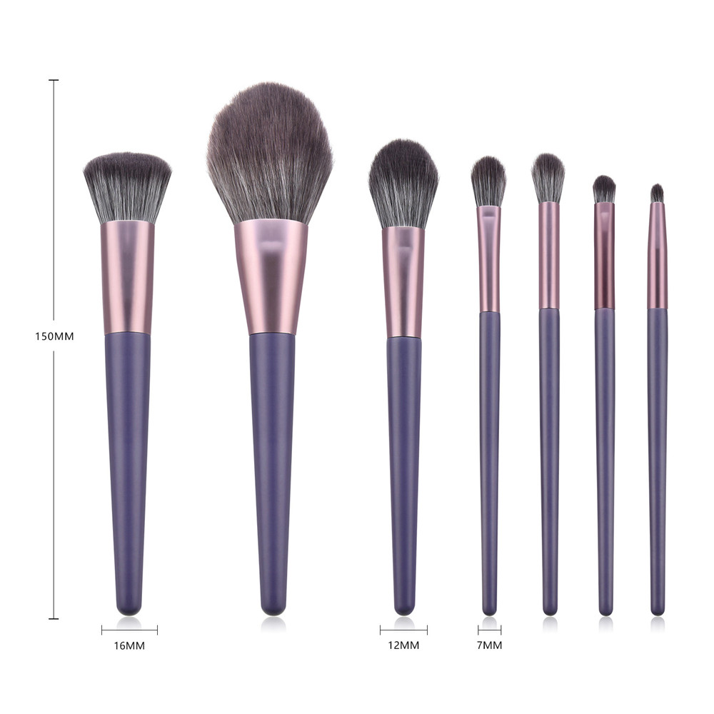 7Pcs makeup brushes Christmas  - Beauty Makeup Gift Sets ulasan dan harga
