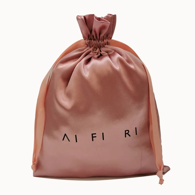 Custom Logo Satin Drawstring B - Beauty Makeup School ulasan dan harga