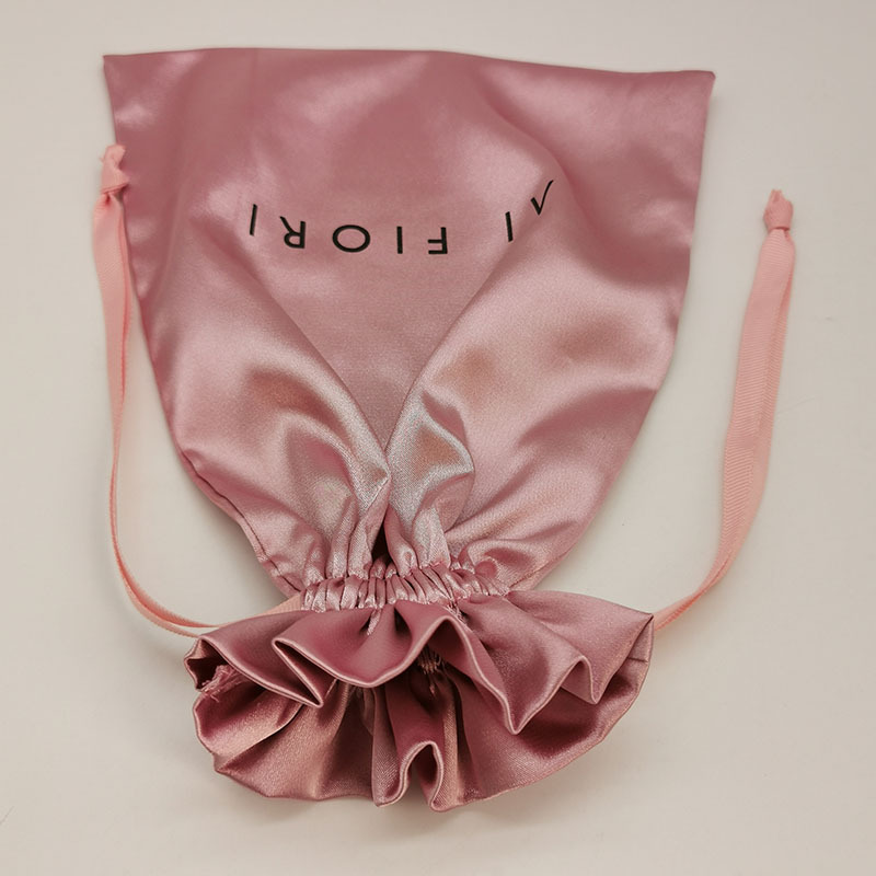 Custom Logo Satin Drawstring B - Beauty Makeup School ulasan dan harga