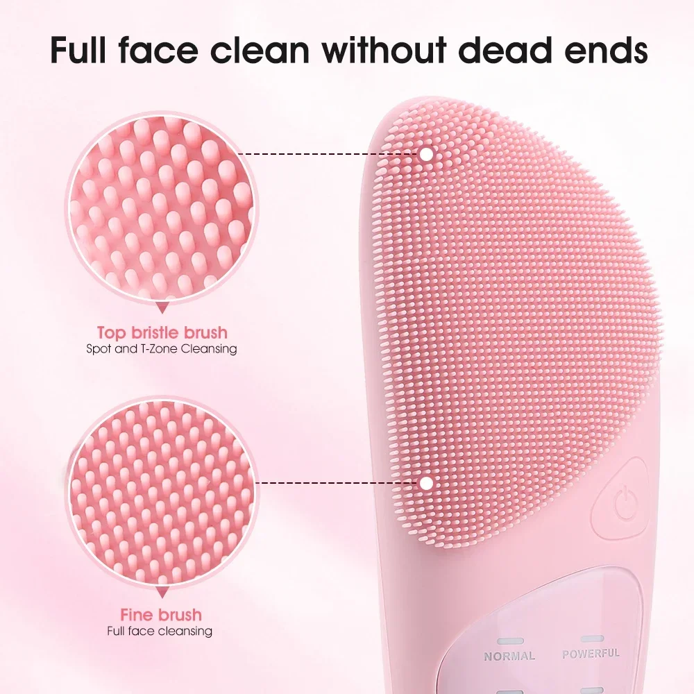 Electric Face Cleansing Brush  - Electric Face Cleanser Brush ulasan dan harga
