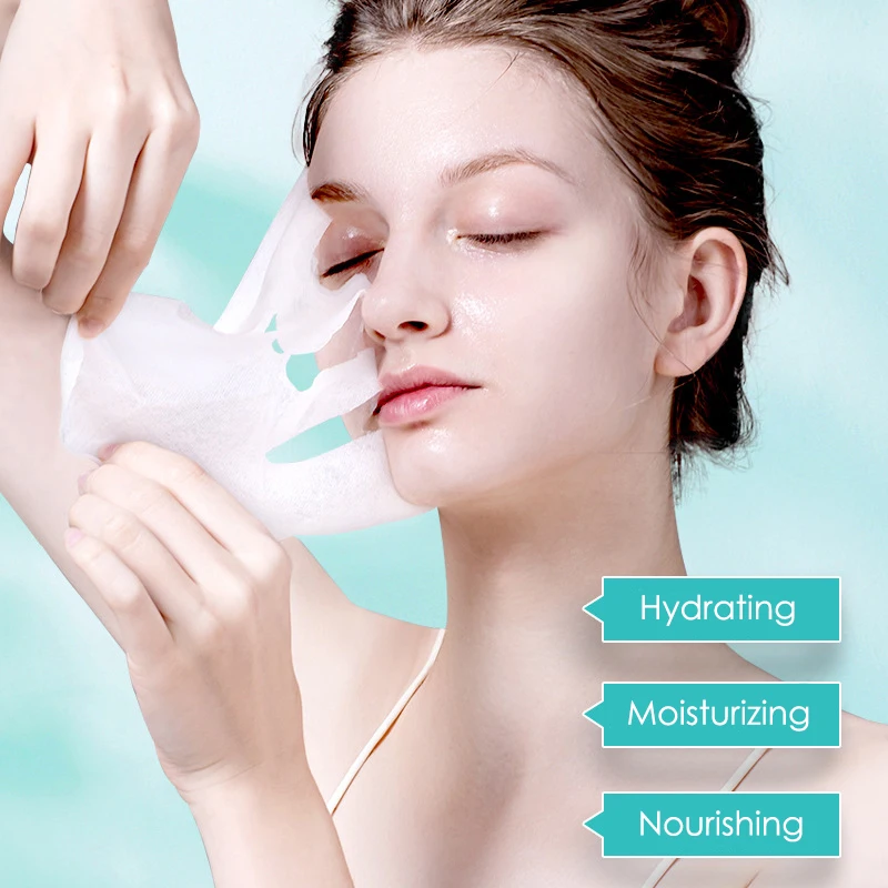 10pcs Hyaluronic Acid Hydratin - Sheet Face Mask Pack ulasan dan harga